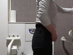 toire_onani09 Sultry Japanese Beauty Relishes Exciting Anal Pleasure Fantasies