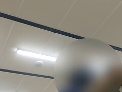 space10 Sexy Eyeglasses Clad Asian Babe Teases Hot Ass Before Stripping Seductively