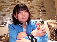 383REIW-156 Tiny Rika Aina's Tight Pussy Thrilled by Thick, Pleasurable Cock