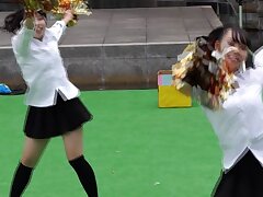 gakuennsai1 Flexible Japanese Beauty Enjoying Intimate Indoor Pleasure