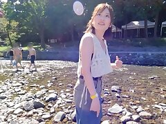 HMN-524 Hot Asian Babe Teases With Her Sexy Body and Tight Ass