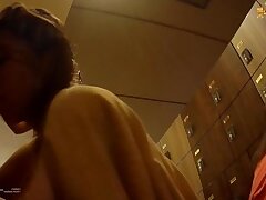 kkrn048_00 Sexy Tall Brunette Sinnye Reveals Her Pussy Before Getting Rough Love