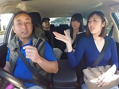 TKI-070 Manami Nishi's Intense Night Passionate Gangbang with Two Strangers