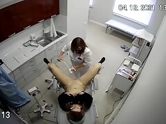 New_super_gynecological_cabinet_118 Hot Japanese Babe Finds Bliss in Private Moments