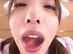 MIZD-314 Cute Japanese Babe Enjoyed Rough Sex Ending in Hot Cumshots