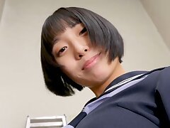 ENFD-4378 Japanese Teen's Blissful Encounter with Big Cock in White Panties