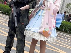 KFC_Micro-transparent_underwear Adorable Japanese Beauty's Rough, Passionate Night Adventure