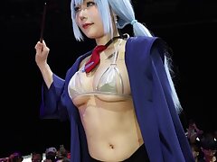 Taiwan_Adult_Comic_Exhibition_Cosplay_Part_3_2 Tiny Titted Japanese Beauty Thrills in Hot 69 Action!