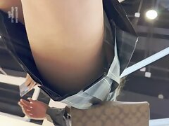 Her_black_stockings_and_short_socks_look_unusual Passionate Encounter Her Sensual Journey to Pleasure & Desire