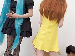 KFC_girl_in_suspender_skirt Teen Tempts With Kinky Tricks For A Hot Night Of Passion