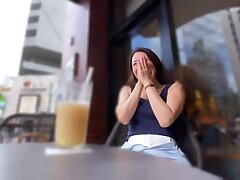 BNST060-01a Monica's Braless Ecstasy Sizzling Breast Rubs & Cum Showdown