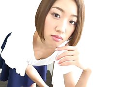 REBD-454 Seductive Asian Babe Deeply Takes His Hard Cock into Her Mouth