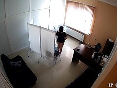 New_super_gynecological_cabinet_90 Sizzling Japanese Beauty Rides Thick Cock Until Cuming Hardly